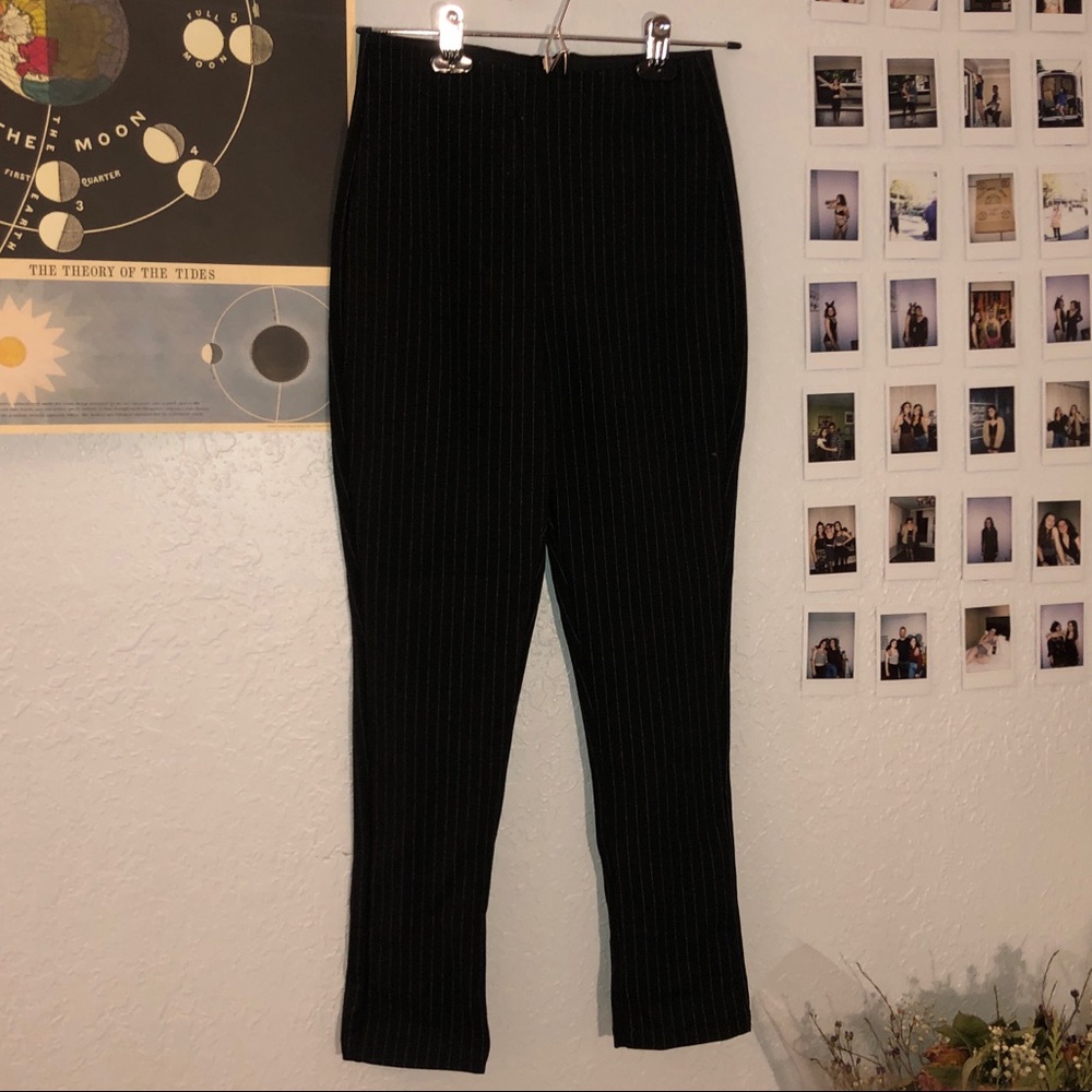 Pinstripe pants